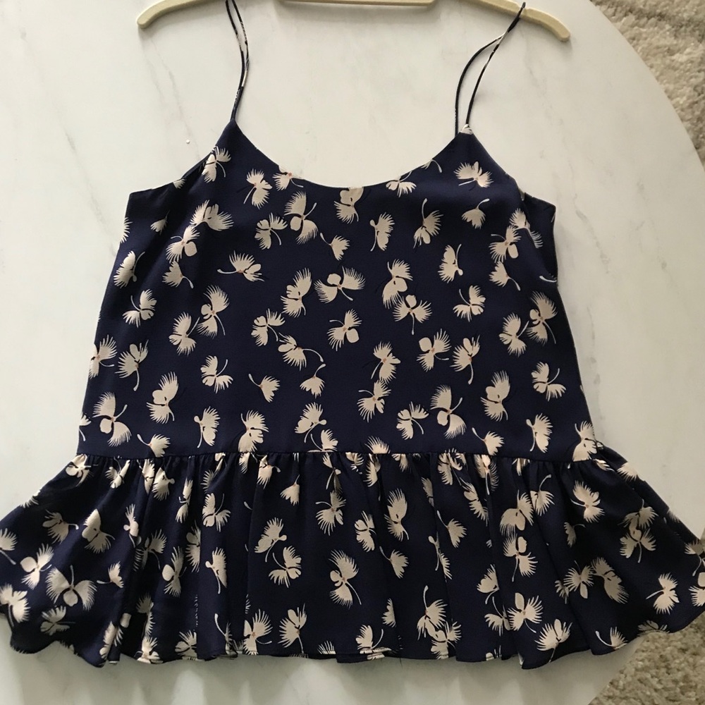 Club Monaco silk tank XS